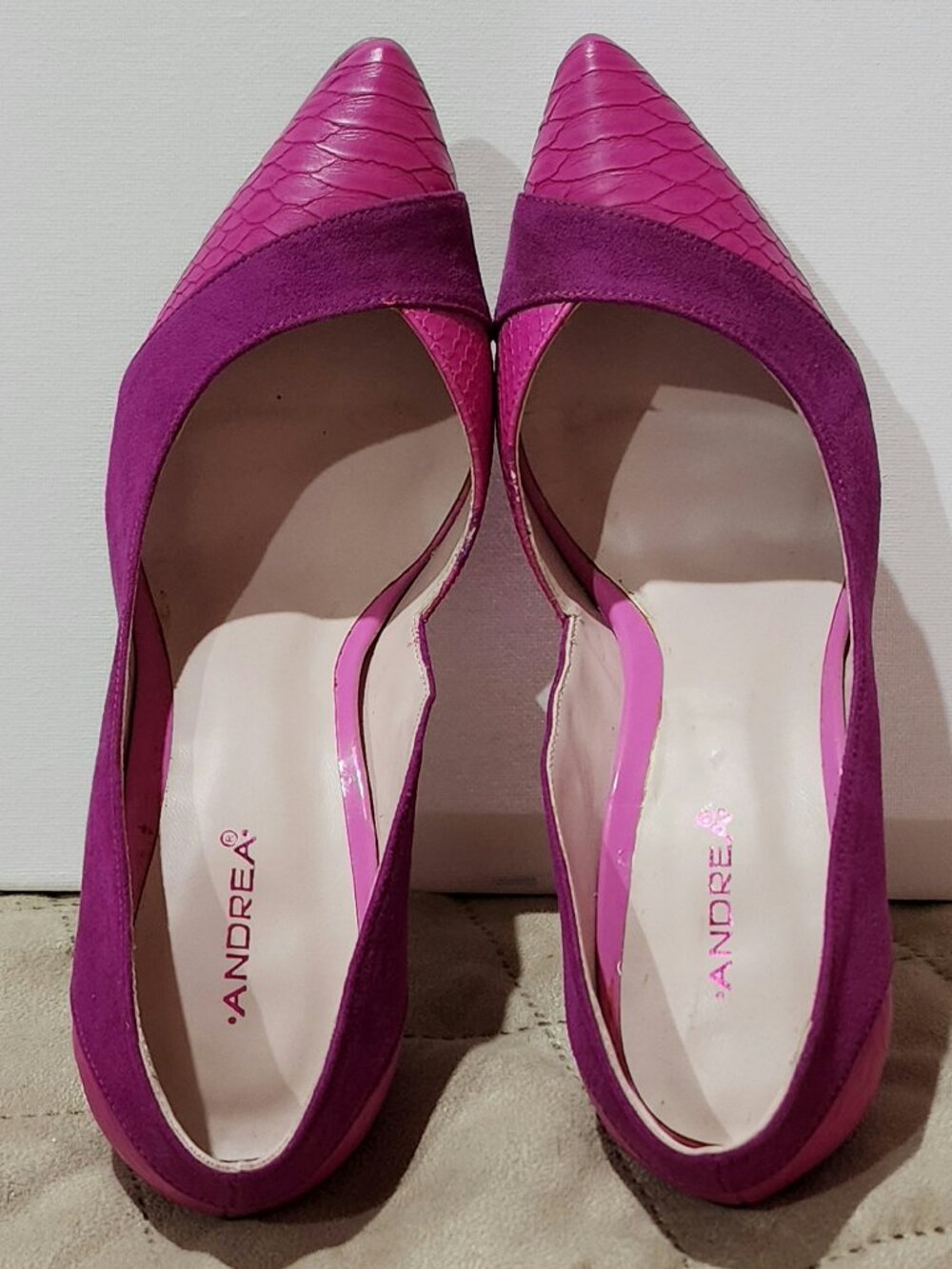 Purple Pink Heels